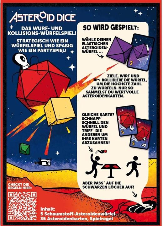 Produktbild Asteroid Dice (d) (Deutsch)