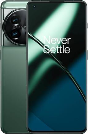 Produktbild OnePlus 11 (256 GB, Eternal Green, 6.70", Hybrid Dual SIM + eSIM, 5G)