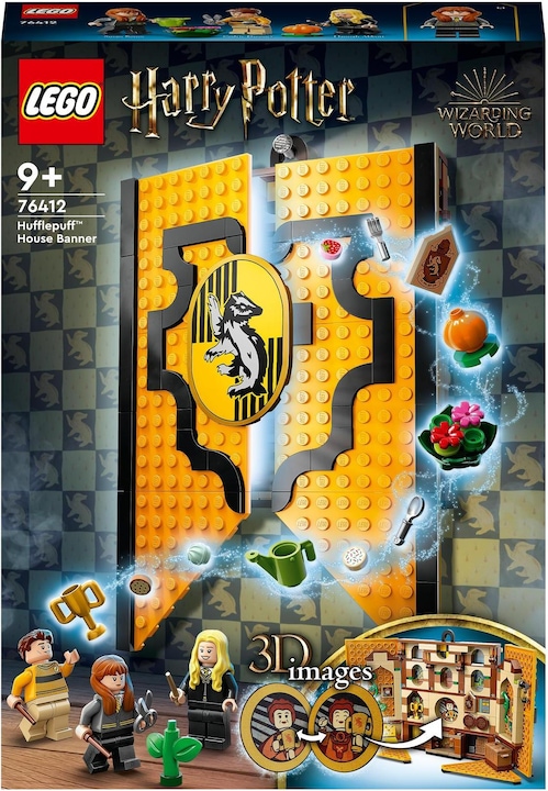 Image du produit LEGO Bannière de la maison de Poufsouffle (76412, LEGO Harry Potter)
