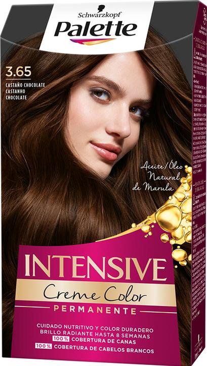 Palette INTENSIVE tinte #3.65-castaño chocolate (3.65)
