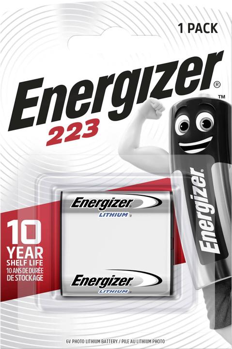 Actual product image Energizer 223 Lithium Photo (1 pcs., CRP2, 1500 mAh)