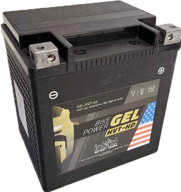 Actual product image Intact GEL-HVT-02 Bike-Power Gel 32Ah Motorcycle Battery GHD32HL-BS (12 V, 32 Ah, 445 A)