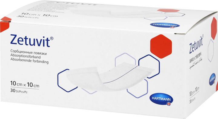 Actual product image Zetuvit Absorptionsverband 10x10cm