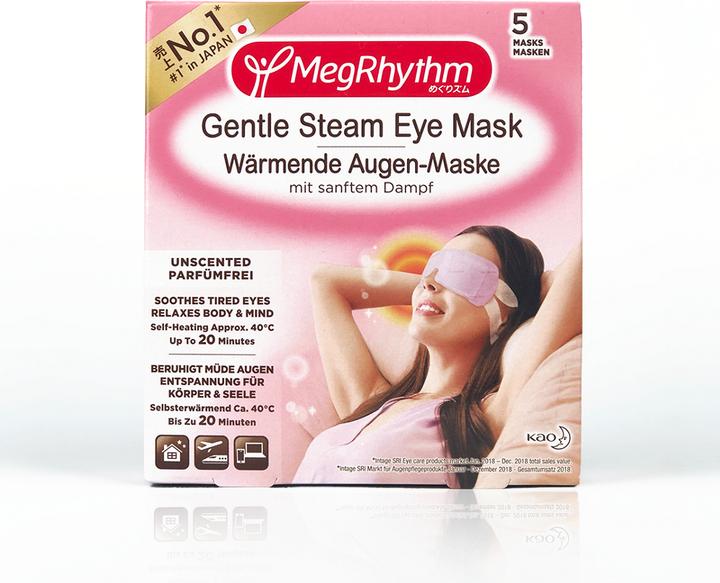 Image du produit Megrhythm Masques chauffants pour les yeux (Patchs pour les yeux)