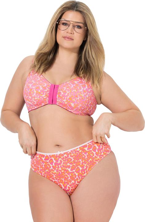 Produktbild Ulla Popken Strings, 3er-Pack, Leomuster/Blautöne (46, 48, 3er Pack)