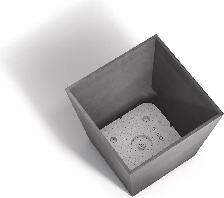 Produktbild Ecopots Rotterdam Wheels (50 x 50 x 48 cm)