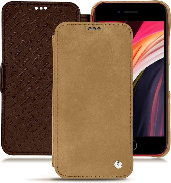 Actual product image Noreve Leather case horizontal (Apple iPhone SE (2nd Gen))