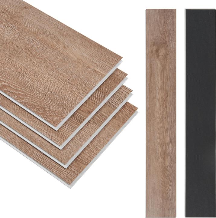 Image du produit neu.holz SPC Klickboden Okapirg 10 Dekordielen 2,196 m² Natural Oak () (Sol en vinyle, 2.20 m²)