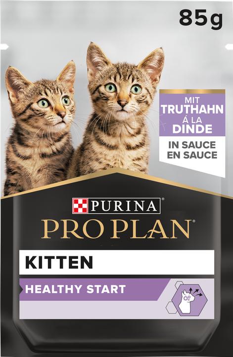 Produktbild Pro Plan Healthy Start in Sauce (Welpe + Kitten, 26 Stk., 2210 g)