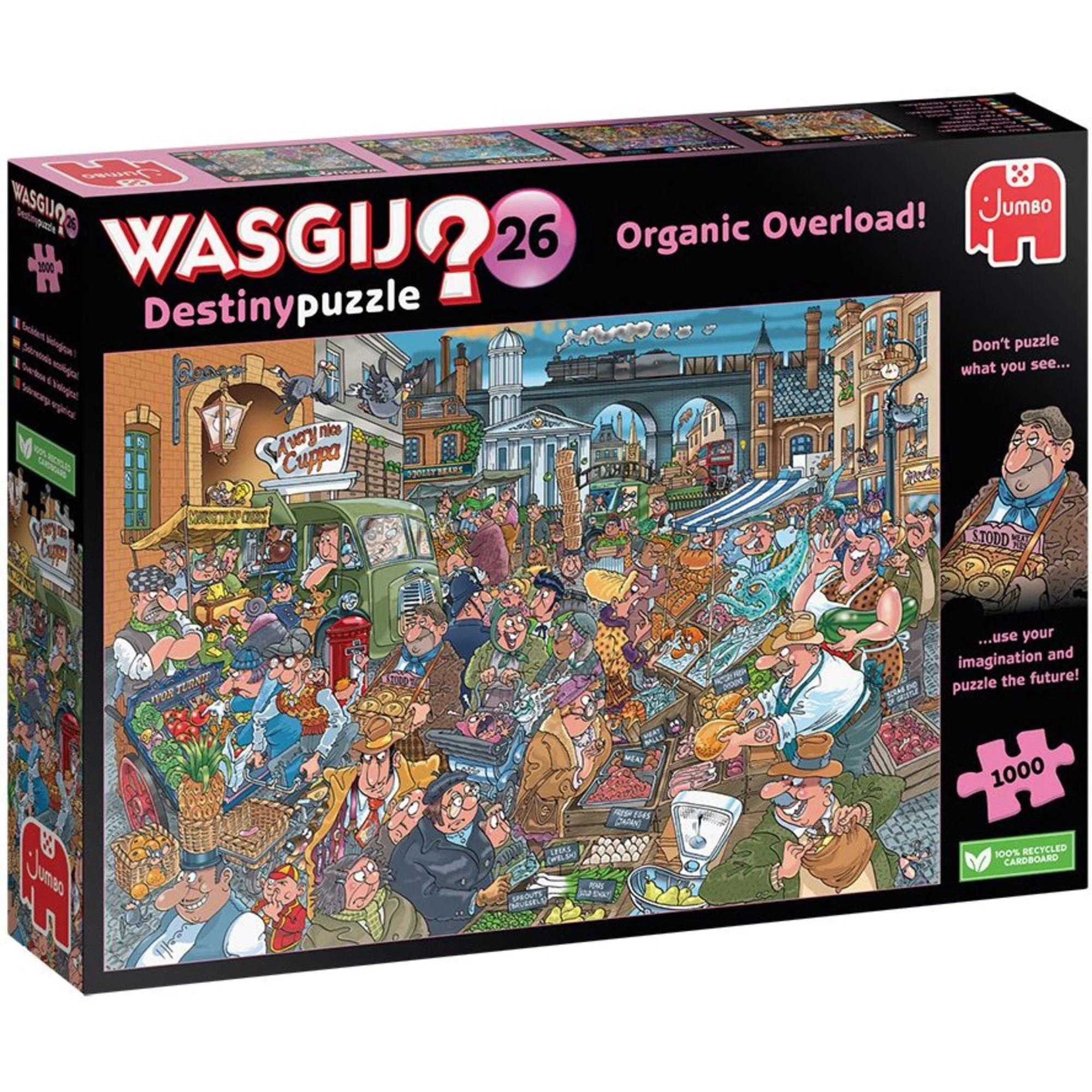 Jumbo Wasgij Destiny 26 - Organic Overload! - 1000pcs (1000 Teile)