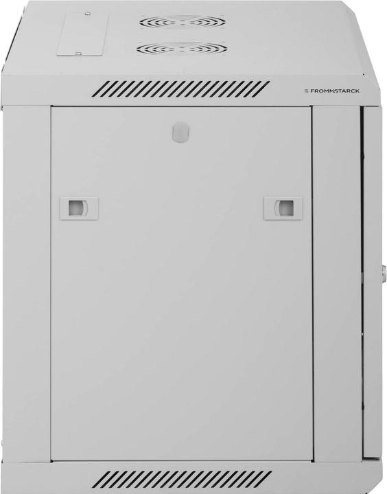 Produktbild Fromm & Starck Serverschrank 19 Zoll abschliessbar 9 HE Netzwerkschrank Stahlgehäuse grau (10.86 HE, 19 Zoll Rack)