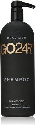 Actual product image Go-E GO247 Real Men Shampoo 33.8 Fluid Ounce by On The Go (33.80 ml, Liquid shampoo)