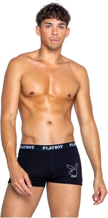 Image du produit Playboy Lingerie - Boxer Modal Tuxedo Homme - Noir (L)