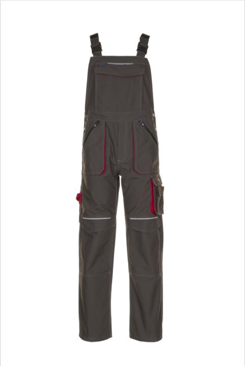 Actual product image Planam Basalt dungarees olive red 60 (60)