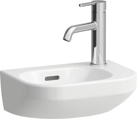 Produktbild Laufen Lua Handwaschbecken, 1 Hahnloch rechts, Becken links, mit Überlauf, 360x250mm, H815080 (250 mm, 360 mm)