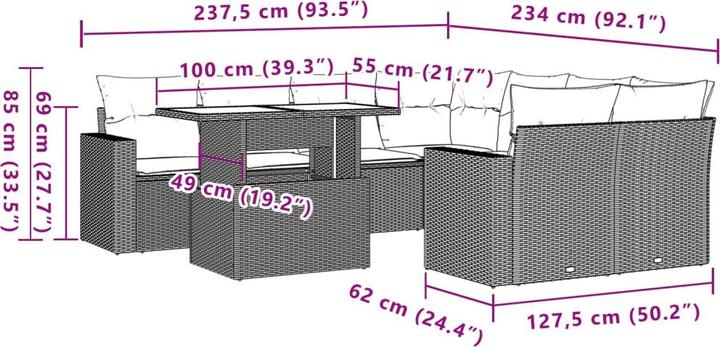 Produktbild vidaXL Adrian