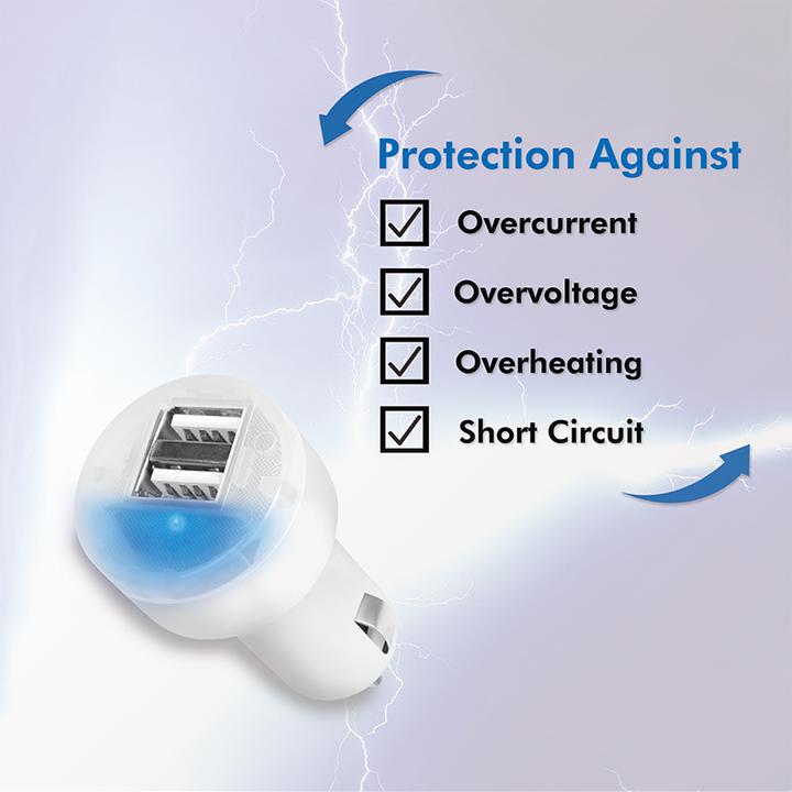 Produktbild LogiLink USB Kfz Ladeadapter