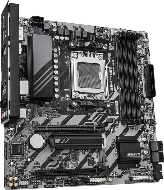 Produktbild Gigabyte B840M DS3H WiFi6 (B840,AM5,mATX,DDR5) (AM5, AMD B840, mATX)