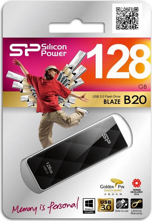 Image du produit Silicon Power Blaze B20 (128 Go, USB-A)