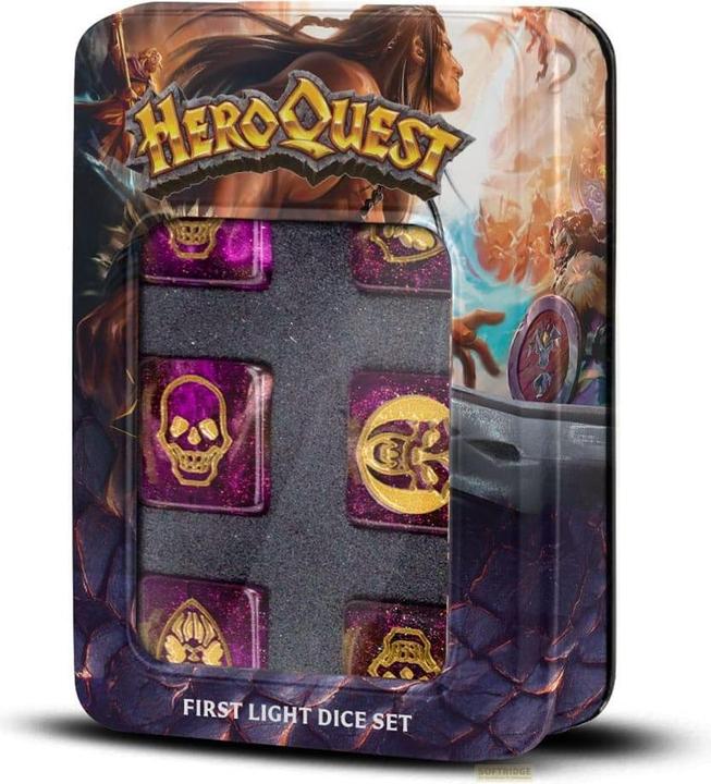 Produktbild FanRoll HeroQuest Würfel Set First Light D6