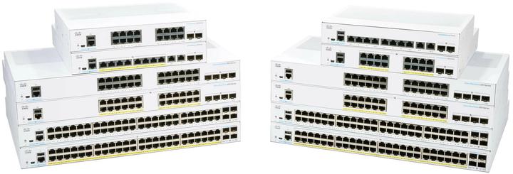 Produktbild Cisco PoE+ Switch CBS350-24P-4G-EU 28 Port (24 Ports)