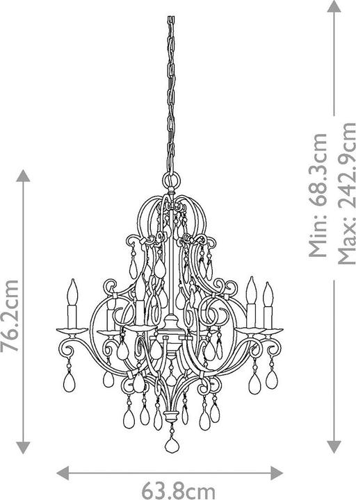 Actual product image Feiss Chateau