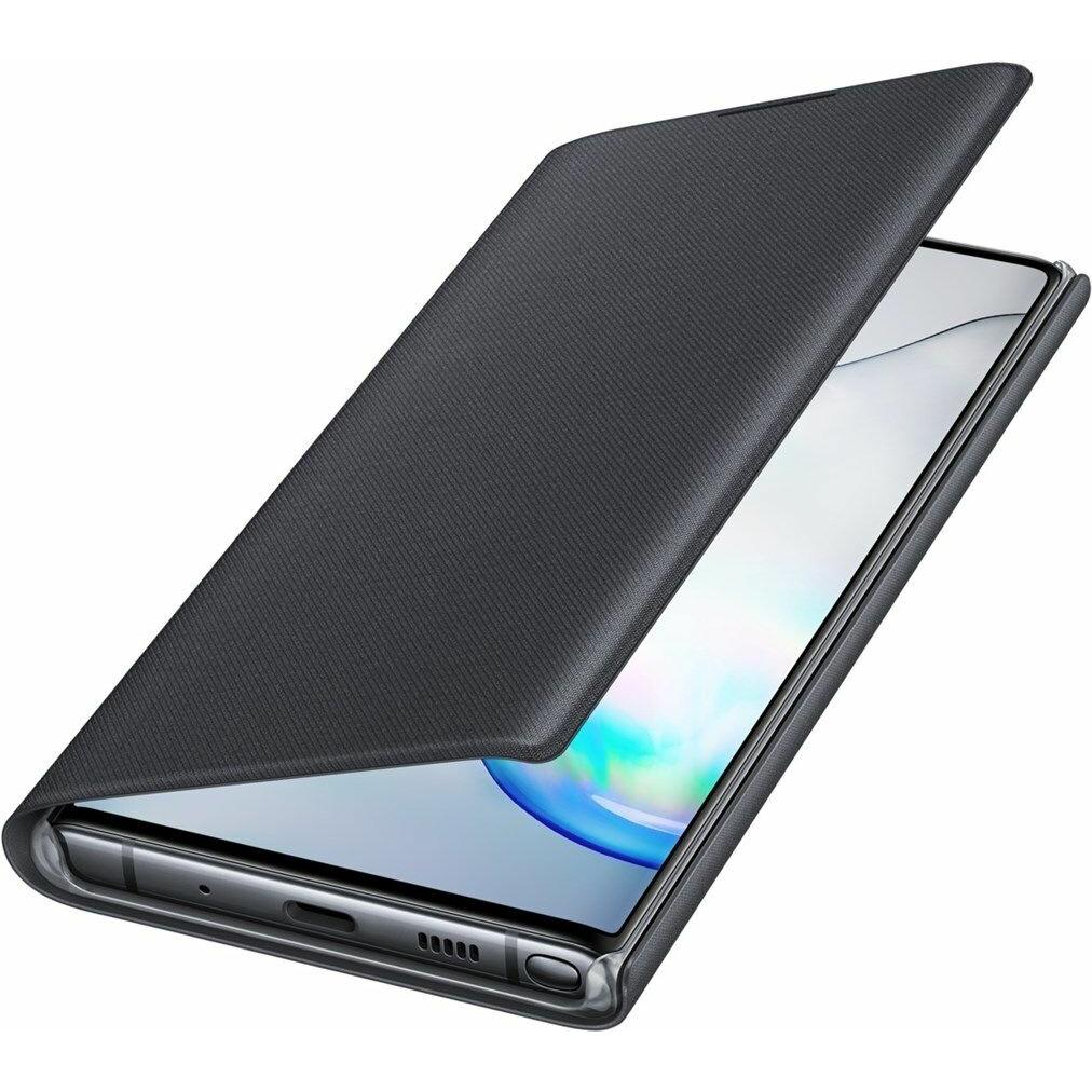 Samsung LED View Cover (Samsung Galaxy Note 10), Smartphone Hülle, Schwarz