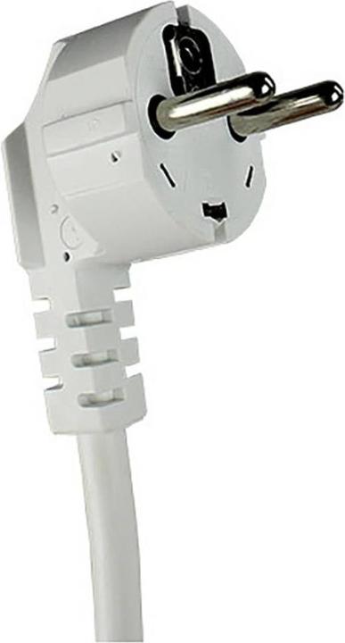 Immagine prodotto As - Schwabe Cavo a spirale con contatto di protezione, bianco (4 m, CEE 7/3)
