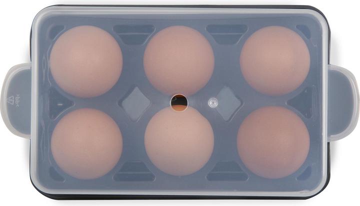 Produktbild Domo DO 9283 EK Eierkocher bis 6 Eier matt grau