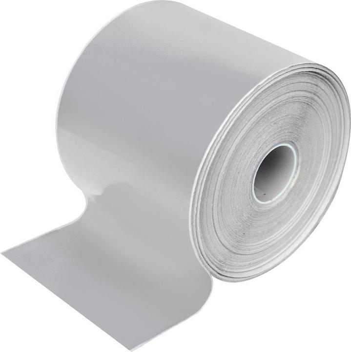 Actual product image Brady BPTC-83-439-SL, vinyl, silver, 83.00 mm x 40.00 m, permanent, continuous (83 mm)