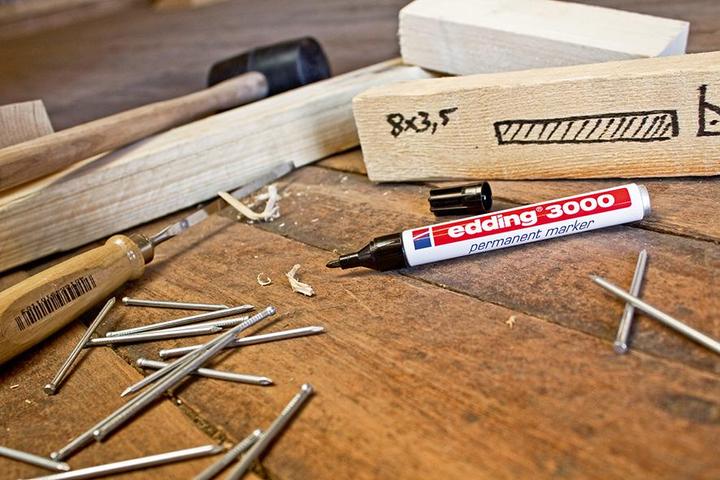 Image du produit Edding 3000 (Noir, 3 mm, 1 x)