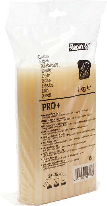Rapid PRO+ Bâtonnets de colle Ø12x190mm 1,0 kg, sachet
