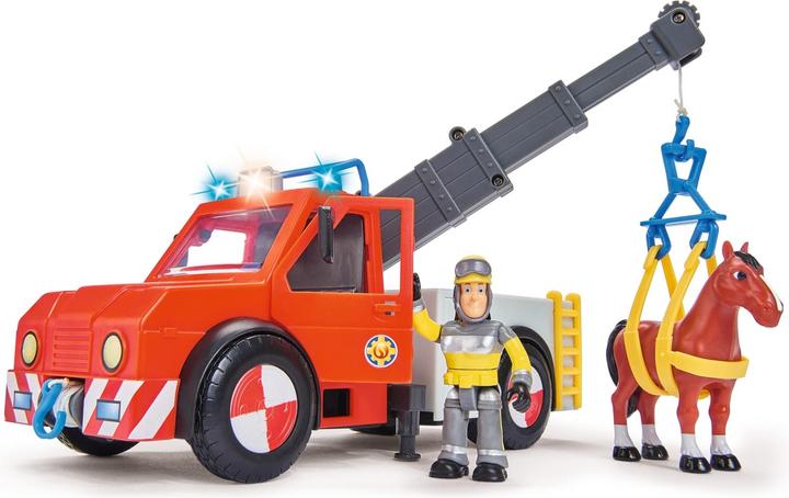 Actual product image Simba Fireman Sam Phoenix Tow Truck with Horse