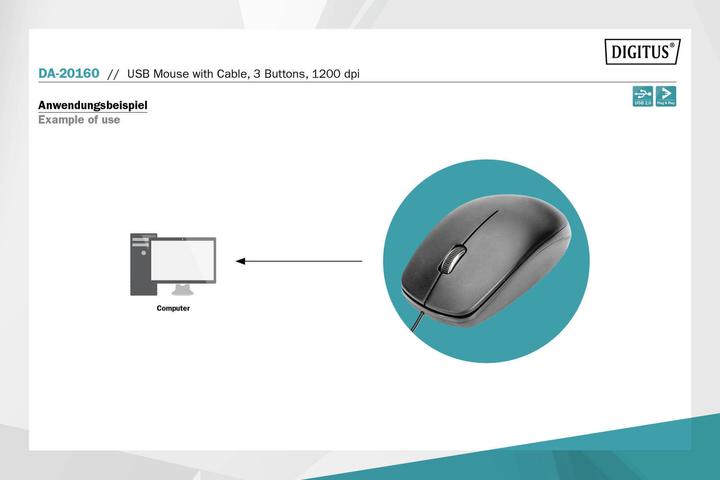 Produktbild Digitus Tischhalterung (Kabelgebunden)