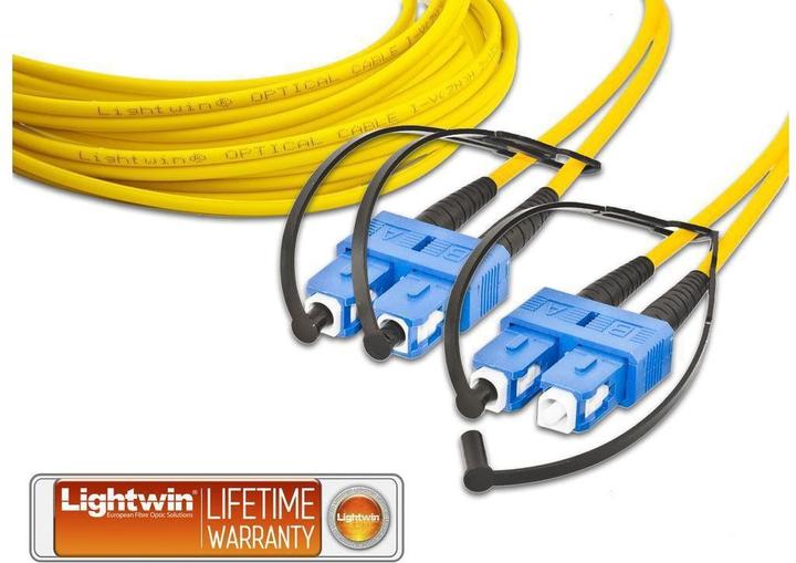 Produktbild Lightwin LWL Duplex Patchkabel (CAT6, 3 m)