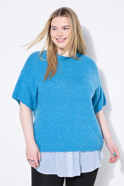 Immagine prodotto Studio Untold Maglione dal taglio oversize con maglia particolare e mezze maniche (42, 44)