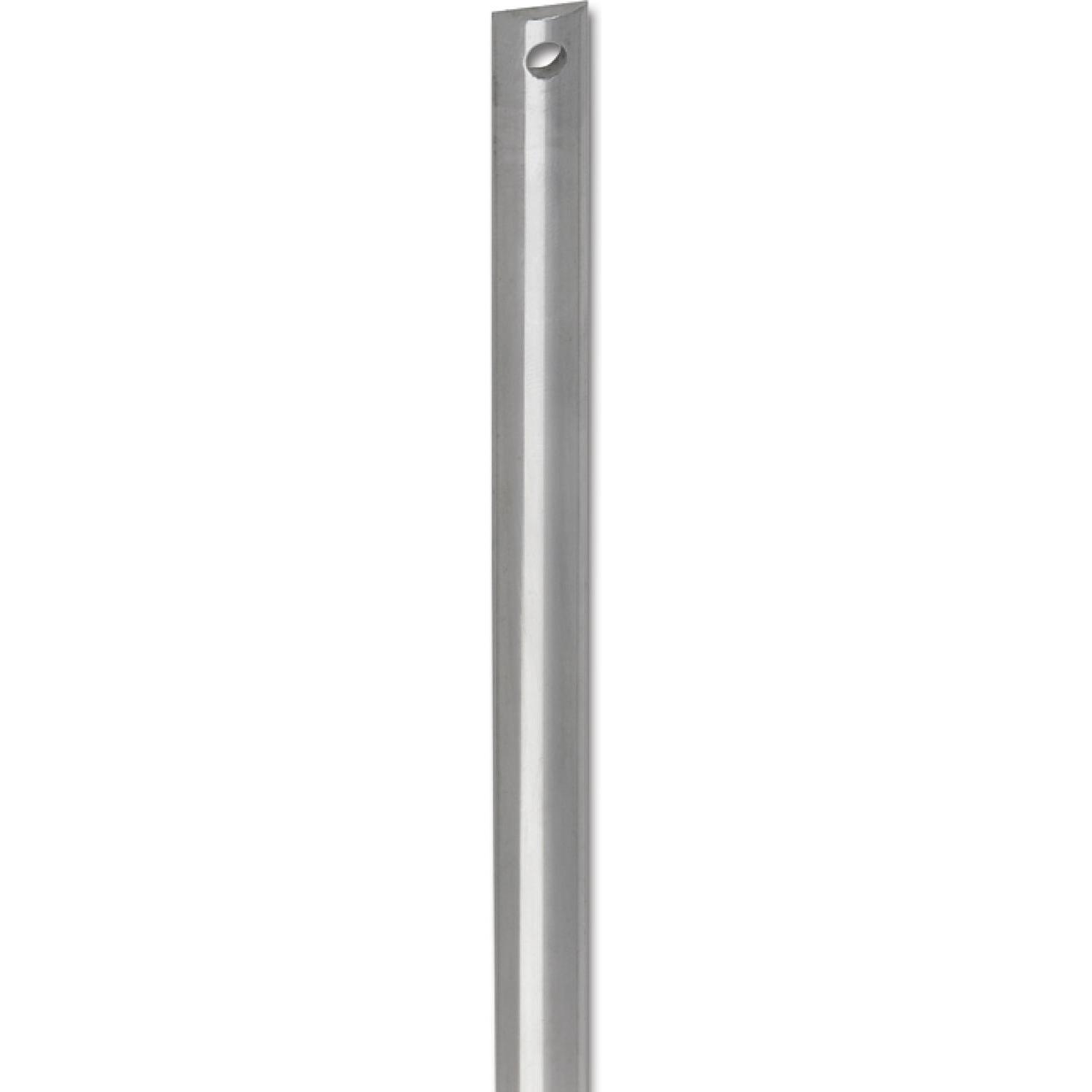 Junie, Möbelgriff, Halbrundstangen für Schubstangenschlösser Länge 1250 mm, Stahl vernickelt