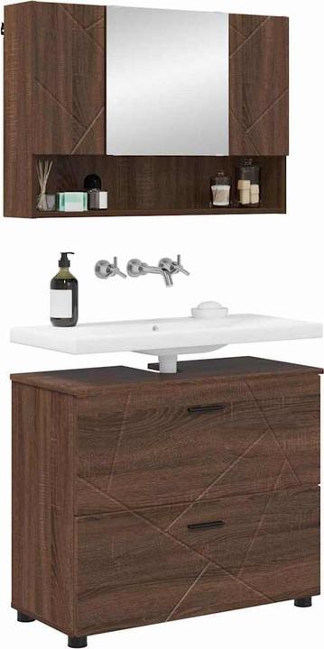 Actual product image vidaXL Badezimmermöbel Set