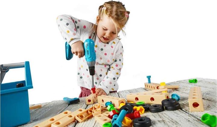 Actual product image HAZET Toy tool set JUNIORTOOL1 ∙ Number of tools: 61