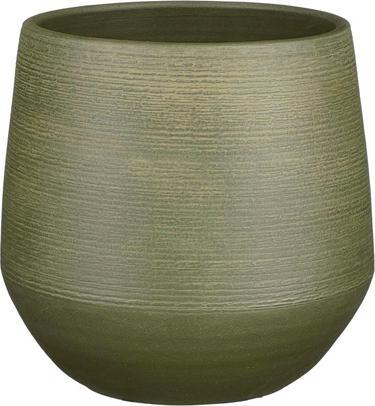 Mica Bloempot Evora 1138170, keramiek, Ø 24 cm, groen