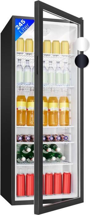 Bomann BOMA Glastürkühlschrank (244 l)