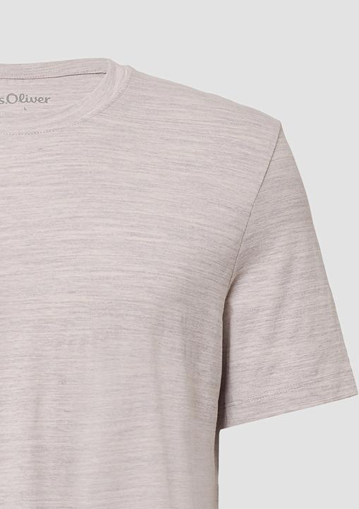 Produktbild S.Oliver T-Shirt Meliertes T-Shirt aus Baumwollmix (3XL)