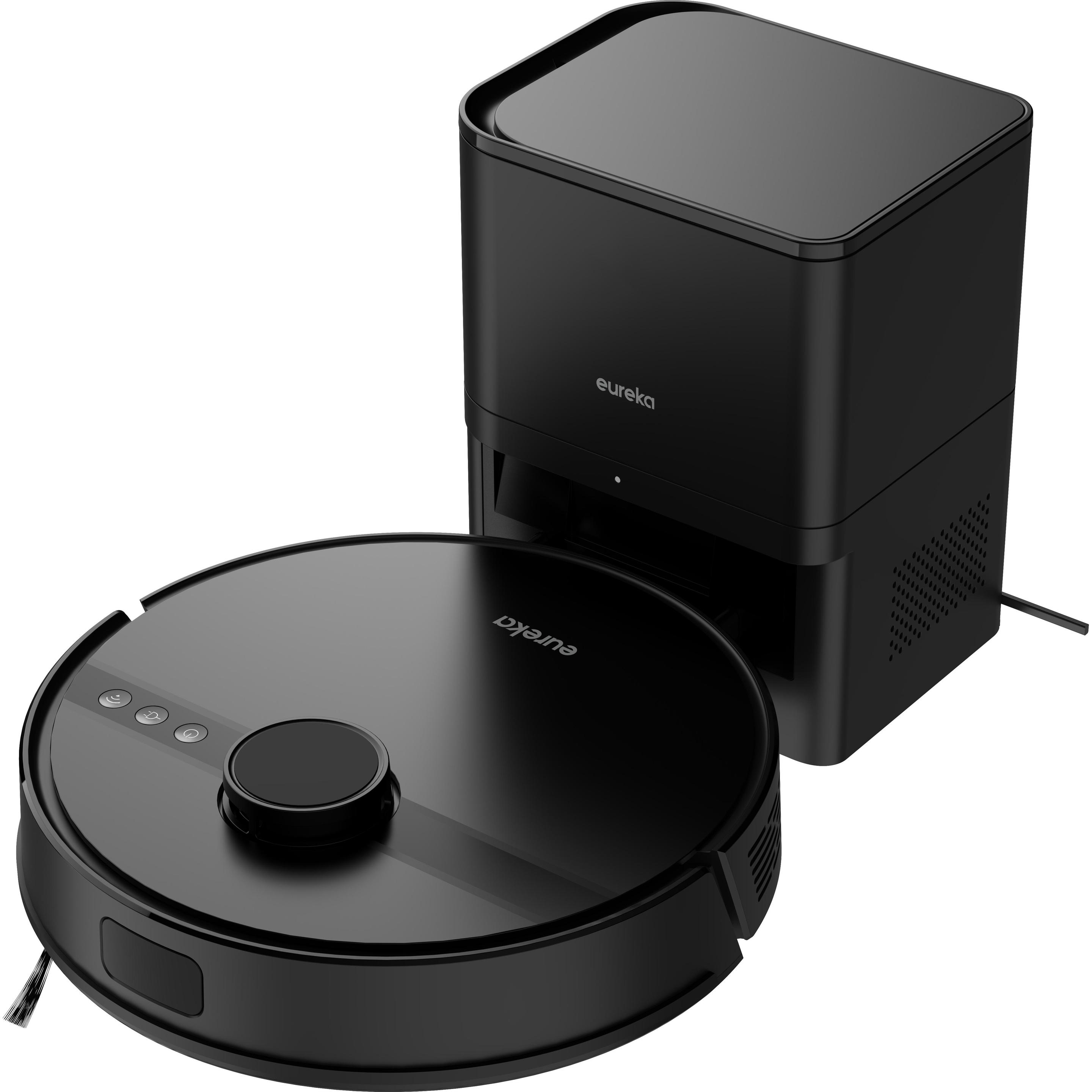 Eureka Robot Aspirador N6 Plus Black, Robot aspirapolvere, Nero