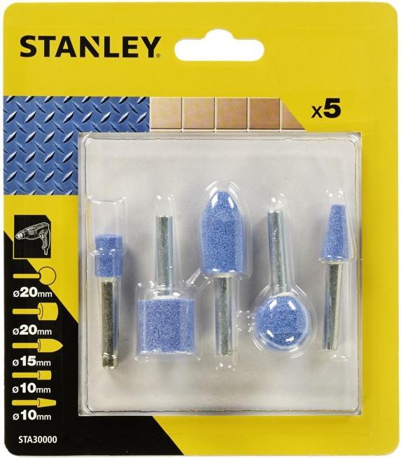 Actual product image Stanley Abrasive mandrel set of 5 (STA30000)
