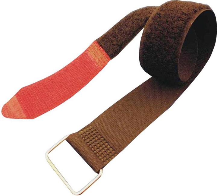 Produktbild Fastech Fast-Vstrap 25 x 300 mm Metall-Öse, Rot/Schwarz (25 mm)