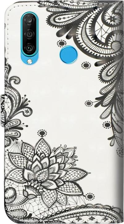 Produktbild Cover-Discount Glitzer Effekt Leder Handyhülle (Huawei P30 Lite)