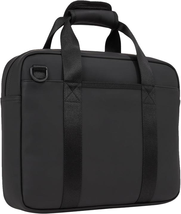 Productafbeelding Tommy Hilfiger Mens TH MONOTYPE Computer Bag AM0AM12745 Black One Size Black One Size Black One size (15.60")