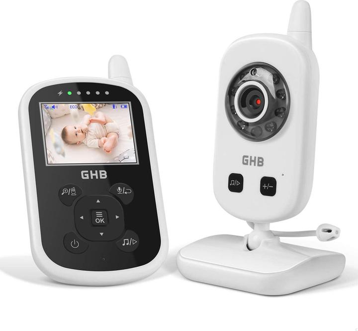 Produktbild GHB Baby Monitor Schwarz (Babyphone mit Kamera, 300 m)