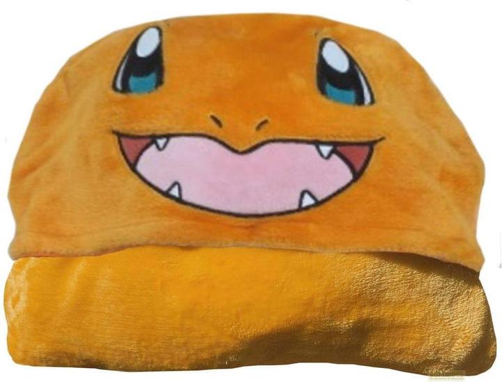 Halantex Pokémon Coral Hooded Blanket Charmander 120 x 150 cm (150 x 120 cm)