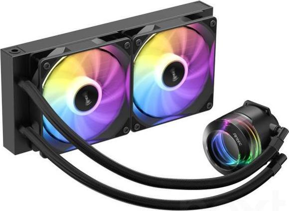 Actual product image Antec Vortex Lum 240 ARGB Waterkoeling Zwart AMD-Intel